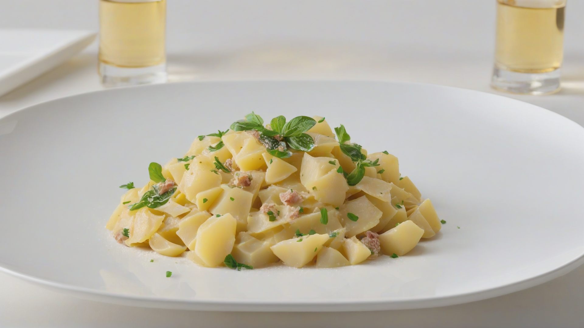 pasta e patate semplice